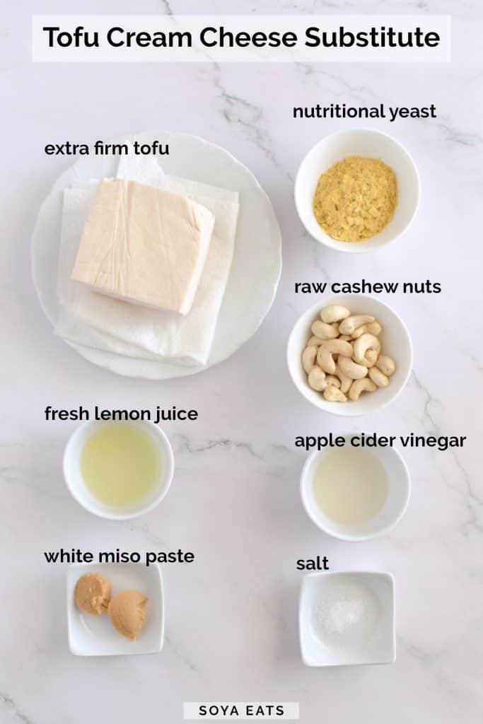 Tofu Cream Cheese (for dips and spreads) Soya Eats
