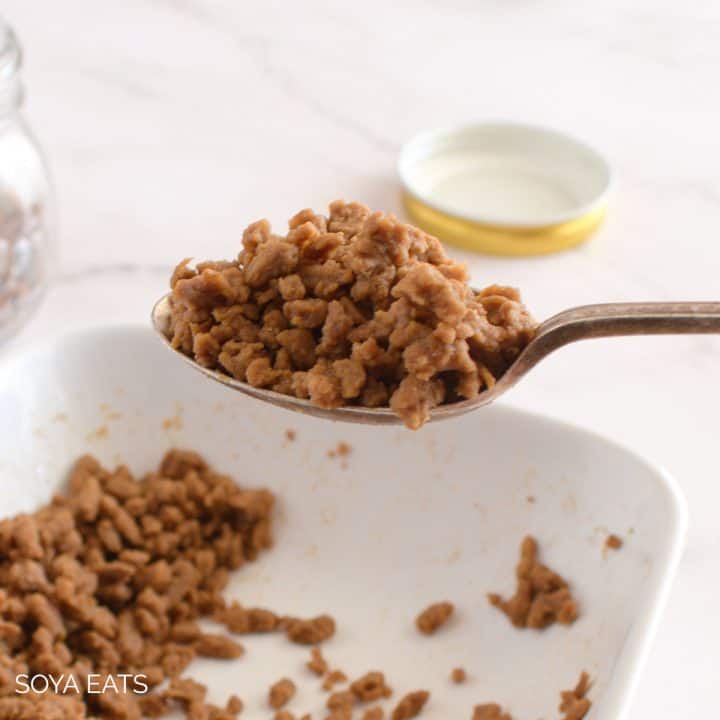 TVP Vegan Bacon Bits Soya Eats