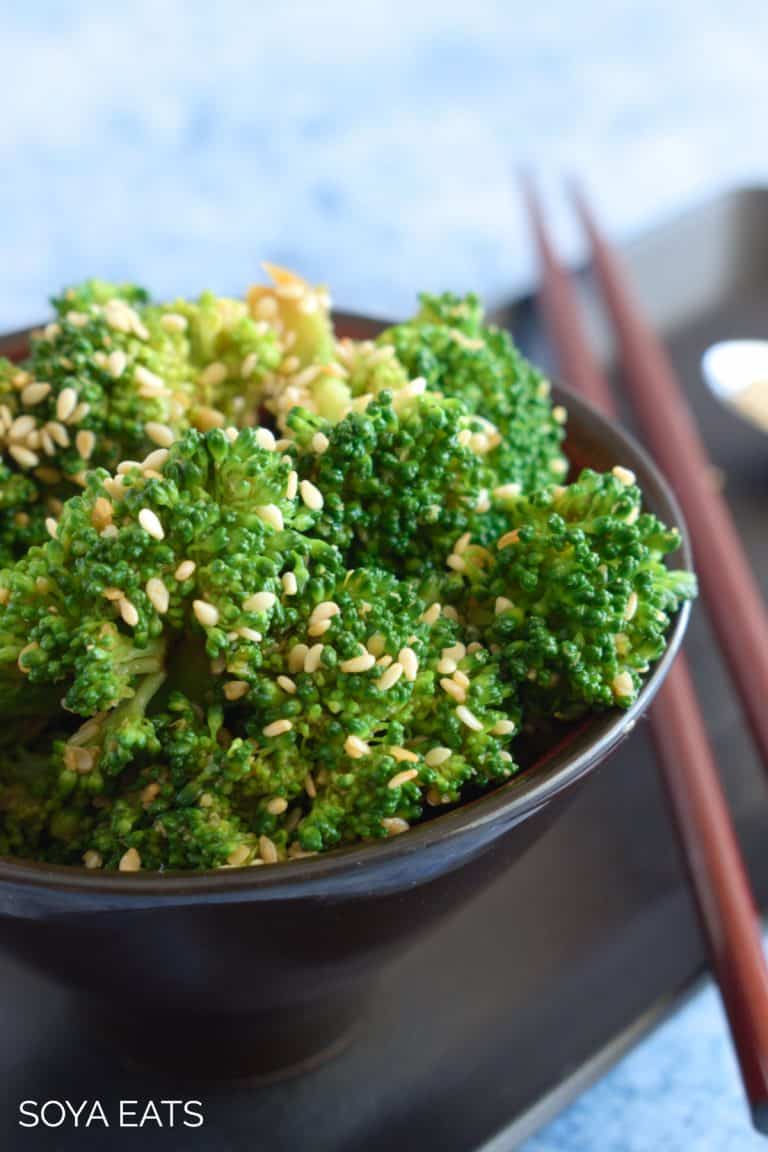 Japanese Broccoli Gomaae Soya Eats