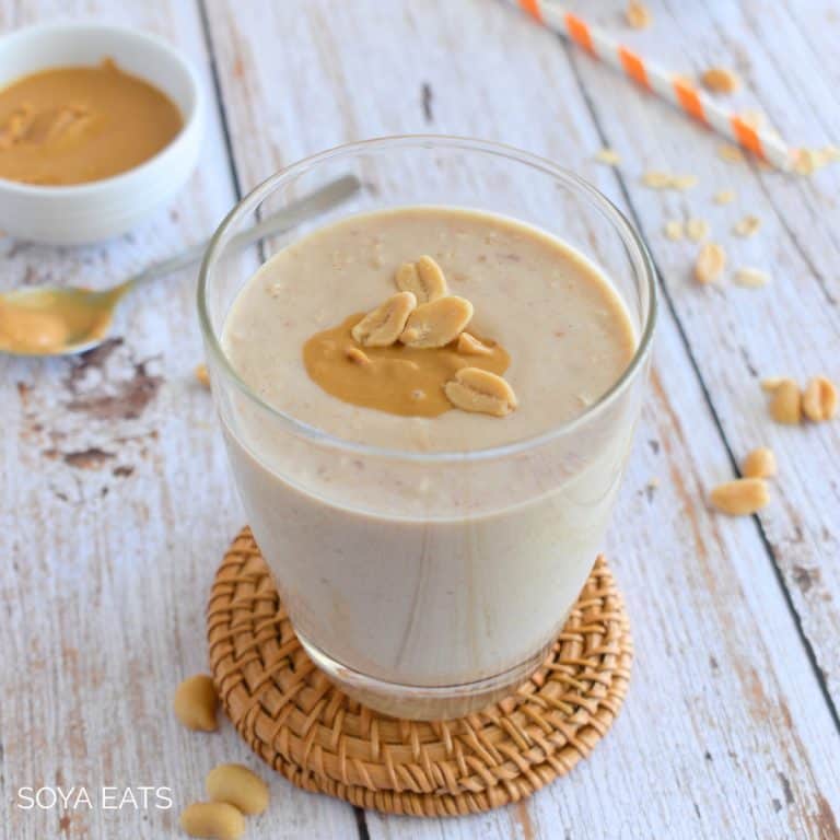 Peanut Butter Tofu Smoothie Soya Eats