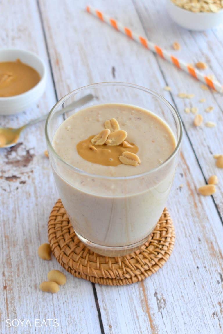 Peanut Butter Tofu Smoothie Soya Eats