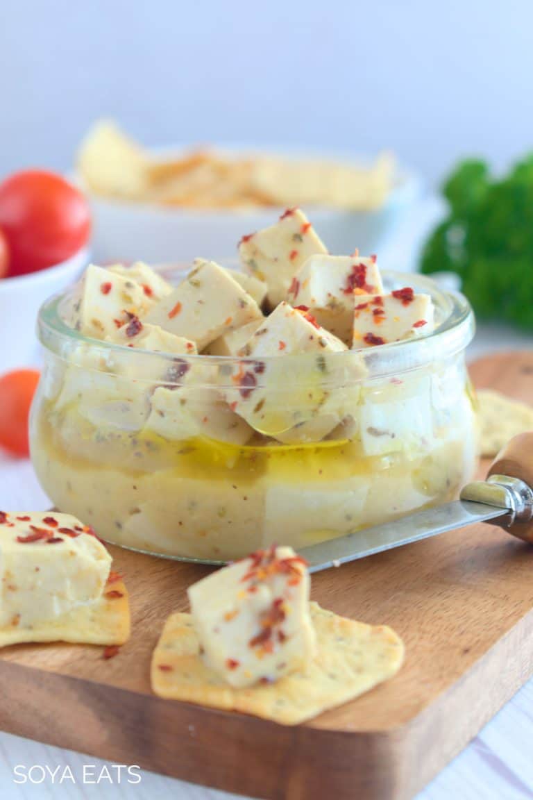 Tofu Feta Cheese Substitute Soya Eats