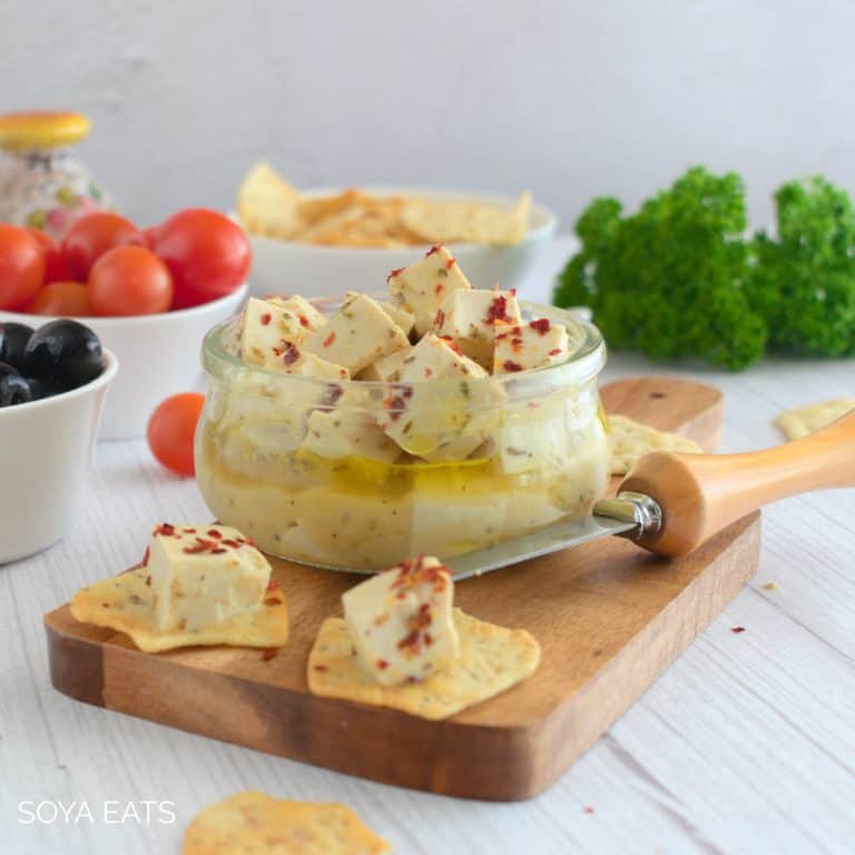 Tofu Feta Cheese Substitute Soya Eats